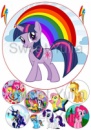 Вафельные картинки на тему: Пони (My little Pony)
