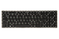 Клавіатура для ноутбука ASUS K55, K75A, K75VD чорний, без фрейму
