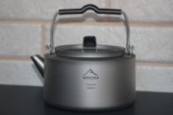 Титановий чайник туристичний Widesea 1000 ml. з чохлом.