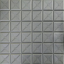 Самоклеюча декоративна 3D панель квадрат срібло 700x700x8мм (177) SW-00000188