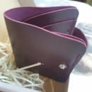 ✔️SALE! Гаманець жіночий Butterfly з натуральної шкіри, марсала