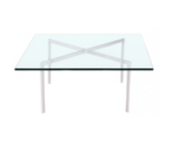 Столик Барселона журнальний скляний