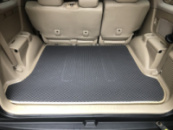 Коврик багажника Черный (EVA, 5 или 7 мест) для Toyota Land Cruiser Prado 120