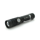 Фонарь ручной BAILONG BL-8518-T6, 1LED Cree XM-L T6, 10W, 3 режима, ZOOM, 18650 нет в комплекте, Black, IP40, microUSB, 123х27х24мм, BOX