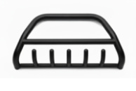 Кенгурятник WT003 Black (нерж) для Mitsubishi Pajero Wagon IV 2006-2021 гг