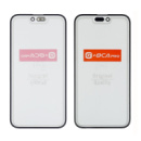 Стекло тачскрина с OCA плёнкой для Apple iPhone 15 Plus чёрное G+OCA Pro