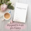 Дневник Happiness Journal English, Белый, английский