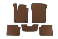 Коврики EVA (Электро, Коричневый) для Opel Corsa F 2019- гг