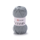 Пряжа акриловая YarnArt  ETAMIN / цвет серый  449-С / 30 г / 180 м / Турция