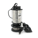 Погружной насос, 1100W, 220V, до 4м³/ч, подъем до 26м, 25мм, нержавеющая сталь, 410х195х225 мм, 11 кг. + переходник