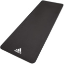 Коврик для йоги Adidas Yoga Mat черный Уни 176 х 61 х 0,8 см