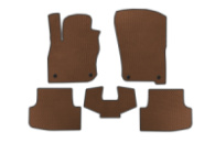 Коврики EVA (Седан, коричневые) для Ауди A3 2020- гг