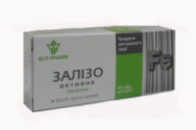 Залізо активне при анеміях втрати крові низькому гемоглобіні 40 таблеток Елітфарм
