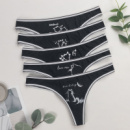 Жіночі  трусики  стрінги M, L, XL   5 шт.