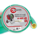 Шланг для воды 4-х слойный 1/2«, 10м, армированный, PVC INTERTOOL GE-4101