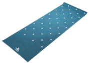 Двухсторонний коврик для йоги Reebok Double Sided 4mm Yoga Mat голубой, белый Уни 173 х 61 х 0,4 с