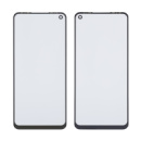 Стекло тачскрина с OCA плёнкой для TECNO Spark 6/ Camon 16 SE (KE7/ CE7J) чёрное с олеофобным покрытием, закалённое