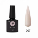 Топ для гель-лака с шиммером с липким слоем Saga Professional TOP №07, 8 мл