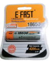 Аккумулятор 18650 4200mah E-Fast