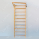 Шведська стінка «Малюк» з дерева з турником можливо зробити переставний турник для реабілітації