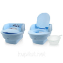 Горшок с крышкой Lorelli Throne Синий