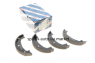 Колодки ручного тормоза BMW 1 (E81-E82),3 (E46-E90) 98-13 (160.5x20) BOSCH 0 986 487 608 без пружин