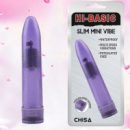 Класичний вібратор фіолетовий Hi-Basic «Slim Mini Vibe Purple» від Chisa