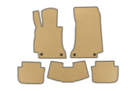 Коврики EVA (Cabrio, бежевые) для Mercedes E-сlass W214 2023- гг