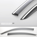Дефлектори вікон BMW s3 2012-2019 П/К скотч«FLY»«молдинг із нерж.сталі 3D»BBMW31523-W/S(79)