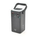Powerbank ACL PW-152 80000mAh, 22.5W, 2xUSB, 4 кабеля(USB/Micro/Type-C/Lighting), Фонарь, 1.4кг, Black, Box