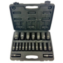 Набір ударних головок LEX LXIS16E 1/2« 10-32 мм 16 од., набір ударних торцевих головок для авто