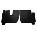 Резиновые коврики AS (2 шт, Stingray Premium) для Iveco Stralis 2016-2019 гг