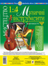 Мистецтво. 1-4 класи. Музичні інструменти. Комплект наочності. НУШ. (Богдан)