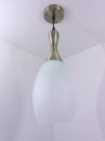 Люстра потолочная подвесная на 1 лампочку 11298/1 Бронза 44-90х15х15 см.