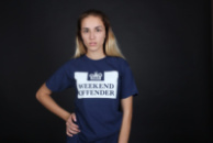 Темно-синяя футболка Weekend Offender