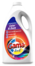Гель для прання білизни Gama Protect для кольорового і темного білизни, 5 л (100 прань)
