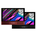 AHD видеодомофон Slinex Sonik 10 (black/red),10” сенсорный IPS экран, запись по движению, слот microSD, 248×177×21 мм