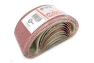 Лента шлифовальная Intertool 75 х 457 мм Р80 (10 шт.) (BT-0308)