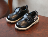 Туфлі дитячі PU-шкіра Frogprince чорні, розмір 30