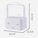 Органайзер для косметики 4 секції (рожевий) YM206-1 Three Drawers