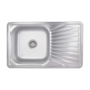 Кухонна мийка Brinex 7848 0,8 мм Satin (BRIN7848SAT08)