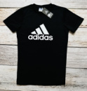 ​Спортивная футболка Adidas черная XS-XXXL