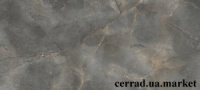 Плитка Cerrad Masterstone Graphite 120*280 - темно-сірий гладкий матовий мармур для стін