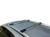 Багажник на рейлінг - 115см - «Кенгуру» - «Стелс XL»/Алюмінієві поперечені Аеродинамічні