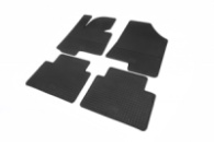 Резиновые коврики (4 шт, Polytep) для Hyundai IX-35 2010-2015 гг