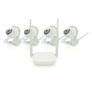 Комплект видеонаблюдения WIFI -PTZ Outdoor 009-4-2MP Pipo  (4 уличных камеры, кабеля, блок питания, видеорегистратор APP-Xmeye)