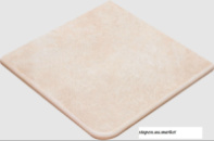 Сходинка з капіносом кутова Urban Beige 33х33 см