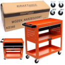Тележка для мастерской Kraft&Dele 3 полки KD366