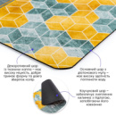 Вологопоглинаючий килимок 38х58х3мм «Ласкаво просимо» куби (D) SW-00001561